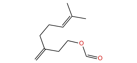 7-Methyl-3-methylene-6-octenyl formate